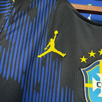 [PRONTA ENTREGA] Camisa Brasil Away 2026 Azul e Preta - Torcedor