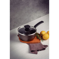 Panela Sicília em Alumínio com Revestimento Interno e Externo em Antiaderente Starflon Excellent Avelã 18 cm 1,9 L