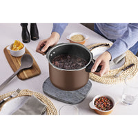 Panela de Pressão Arizona Induction em Alumínio com Revestimento Interno e Externo em Antiaderente Starflon Max Mocaccino 20 cm 4,5 L