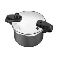 Panela de Pressão Arizona Induction em Alumínio com Revestimento Interno e Externo em Antiaderente Starflon Max Titânio 20 cm 4,5 L