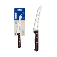 Faca para Queijo Polywood com Lâmina em Aço Inox e Cabo de Madeira Tratada Castanho 6