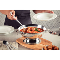 Sopeira Service em Aço Inox com Tampa 24 cm 2,75 L