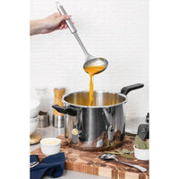 Panela de Pressão Brava em Aço Inox com Fundo Triplo 20 cm 4,5 L