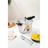 Panela de Pressão Brava em Aço Inox com Fundo Triplo 20 cm 4,5 L