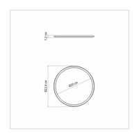 Anel de Vedação em Silicone para Panela de Pressão Brava 20 cm