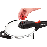 Panela de Pressão Solar em Aço Inox Fundo Triplo com 5 Dispositivos de Segurança 22 cm 6 L