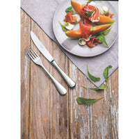 Faqueiro Classic em Aço Inox com Facas de Mesa Forjadas Acabamento Brilho e Estojo de Madeira 130 Peças