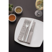 Faqueiro Italy em Aço Inox com Facas de Mesa 6mm Acabamento Alto Brilho e Estojo de Madeira 76 Peças
