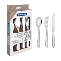 Faqueiro aço inox 24 pç.