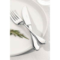 Faqueiro Italy em Aço Inox com Facas de Mesa Forjadas Acabamento Alto Brilho sem Estojo 130 Peças