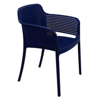 Cadeira Summa Gabriela Eco em Polipropileno Oceano +Clean Azul Yale