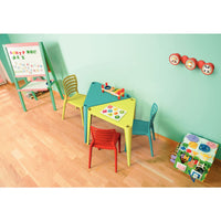 Mesa Infantil Sofia em Polipropileno Amarelo