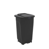 Lixeira T-Force em Polipropileno Preto 50 L