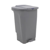 Lixeira T-Force em Polipropileno Cinza 100 L