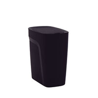 Lixeira Urban em Polipropileno Preto com Tampa Click 8,5 L