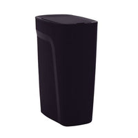 Lixeira Urban em Polipropileno Preto com Tampa Click 10,5 L