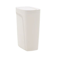 Lixeira Compact em Polipropileno Branco com Tampa Basculante 10,5 L