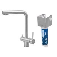 Monocomando Monde Filter Ultra em Aço Inox com Saída Adicional para Água Filtrada + Filtro