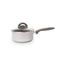 Jogo de Panelas Antiaderente Ceramic Life 10 Peças Nevada Champanhe