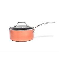 Jogo de Panelas Antiaderente Pro-Flon Premium 4 Peças Copper com Indução Cobre