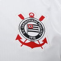 Camisa Corinthians I 2026/27 s/n Torcedor Nike Masculina - Branco+Preto
