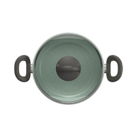 Jogo de Panelas Antiaderente Ceramic Life 7 Peças Suprema Verde