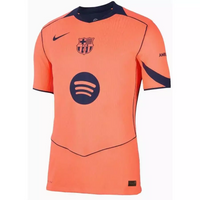 [PRONTA ENTREGA] Camisa Barcelona Third 2025 - Laranja Vibrante (Torcedor)
