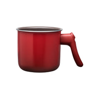 Jogo de Panelas Antiaderente Ceramic Life 7 Peças Easy Vermelho