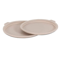 Jogo de Panelas Empilhável Fit 10 Peças Antiaderente Ceramic Life, Cabo Removível e Fundo de Indução - Areia