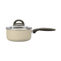 Jogo de Panelas Antiaderente Ceramic Life 5 Peças Suprema Vanilla